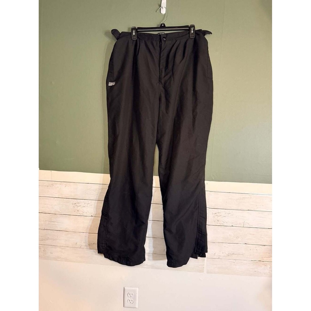 Etonic Gore-Tex Golf Rain Pants Mens XL Black Waterproof Windbreaker Trousers